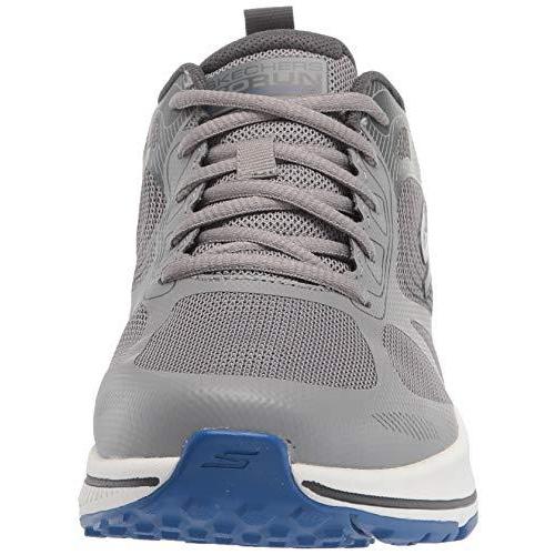 スケッチャーズ　SKECHERS　mens　Sneaker,　Consistent　Run　Grey　10　Go　Blue,　Rush　Fleet