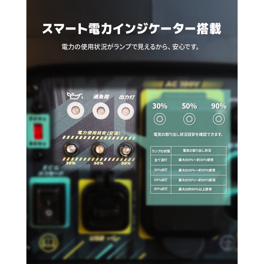 ☆即納☆ Kareyou 発電機 インバーター発電機 2.0kVA 最大2200W 超低