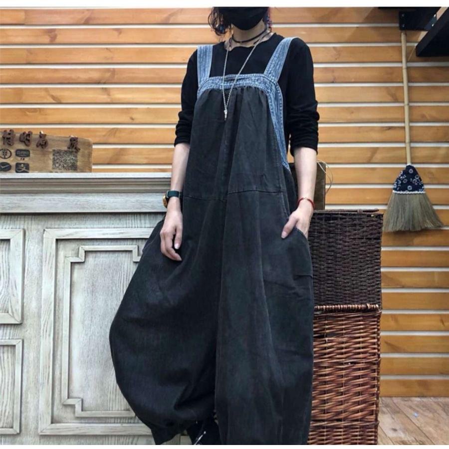 高価値セリー ファッション レディース オールインワン コーデ デニム 50代 40代 30代 代 サロペット 女性 バイカラー デニムサロペット 秋 夏服 春 カジュアル オールインワン サイズ ワンサイズ Avia Russia Com