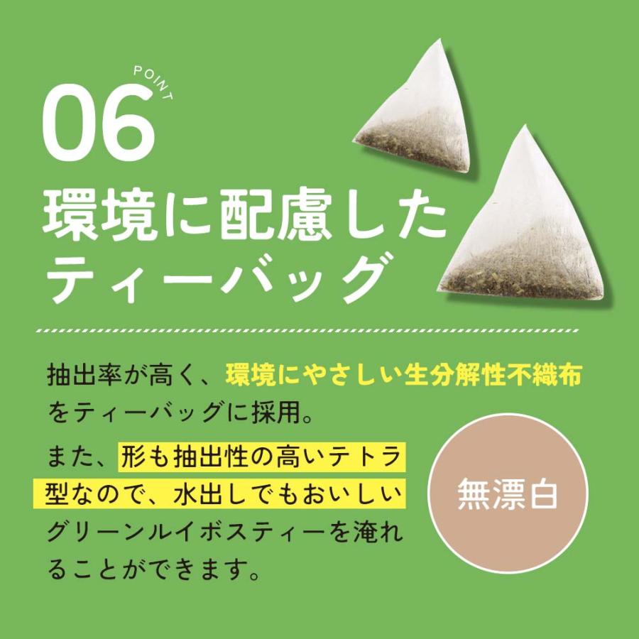グリーンルイボスティー 葉酸 50包 ティーバッグ 有機 水出し ノン