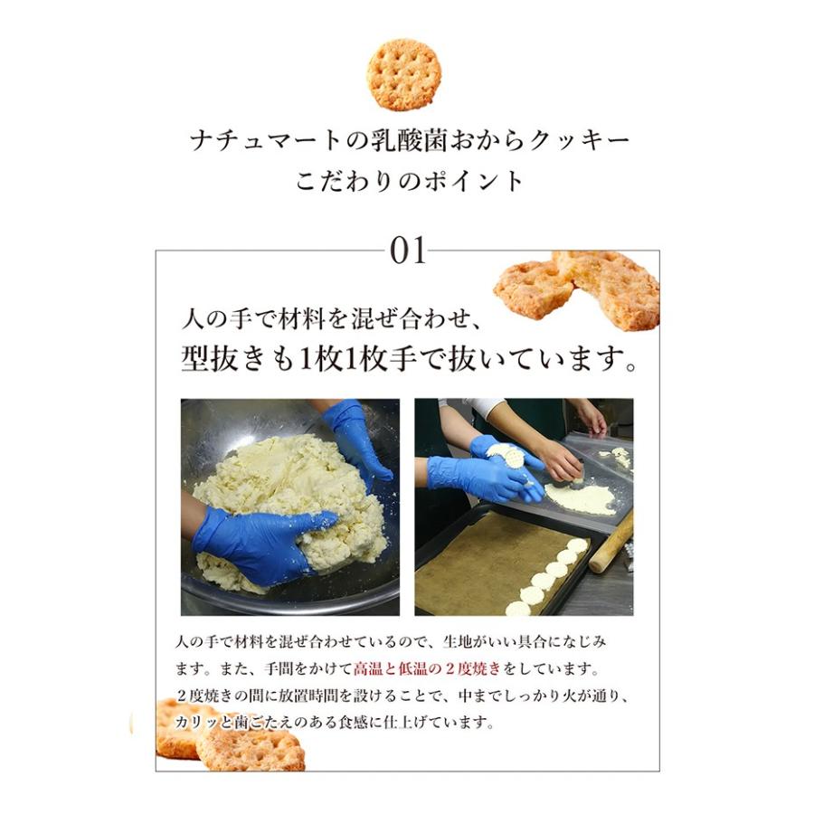 おからクッキー 乳酸菌100億個入り 豆乳おからクッキー 500g 1袋 ダイエットクッキー かたい メール便a Tsg Tn Nm008 5 ナチュマート 通販 Yahoo ショッピング