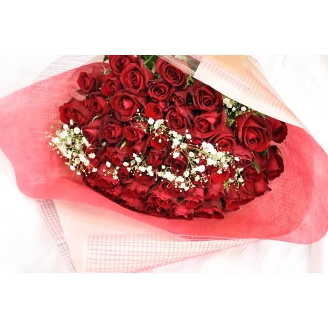 完売アイテム 生花花束 本数選べる 赤いバラ 1本 999本 赤バラ 最高級薔薇 トップローズ プレゼント プロポーズ 誕生日 母の日 ギフト 還暦祝い 60本 かすみ草あり 直売最安 Ssl Daikyogo Or Jp