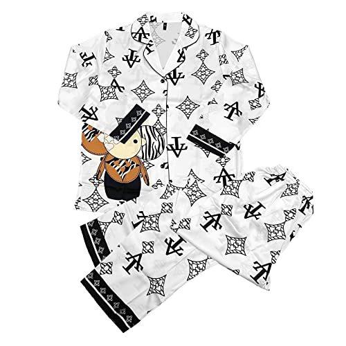 訳ありセール 格安 可愛い 春夏 サテン 薄手 長袖 母の日 レディース パジャマ 韓国 プレゼント 涼しい かわいい おしゃれ 前開き 入院 ルームウェア 部屋着 上下セット Edenproperty Co Il