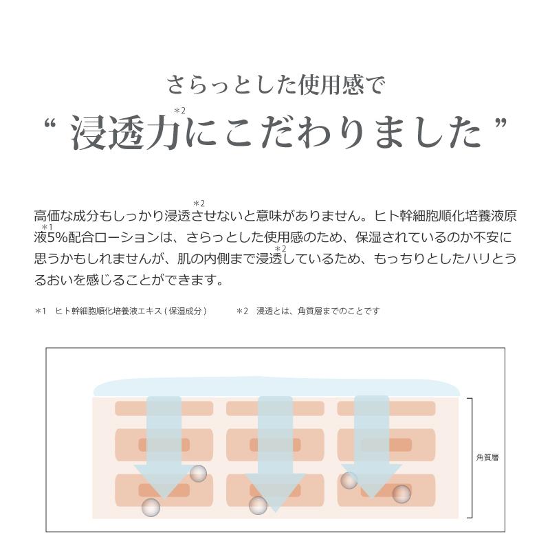 化粧水 ヒト幹細胞 順化培養液 原液5％配合 ローション (30ml)｜naturace｜08