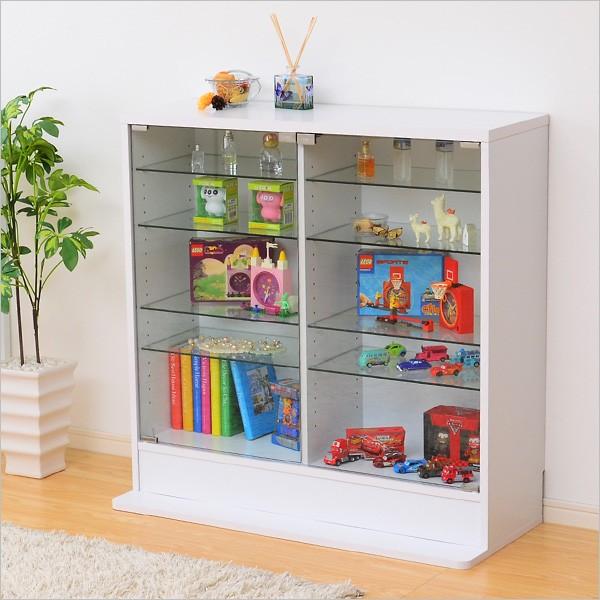 コレクションケース 深型 ロータイプ ディスプレイ ガラスケース