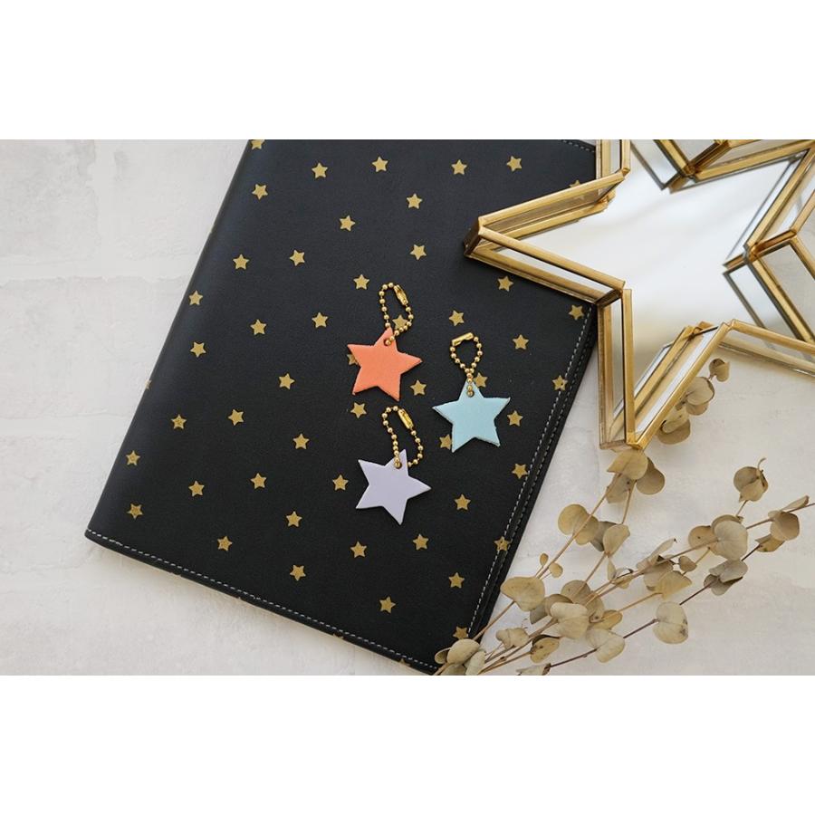 星 チャーム 本革 イニシャル刻印 |  | 05