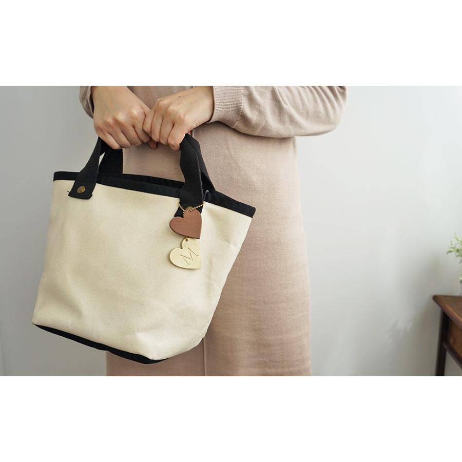 バッグチャーム 革 ハート （Mサイズ） hoshinootoブランド