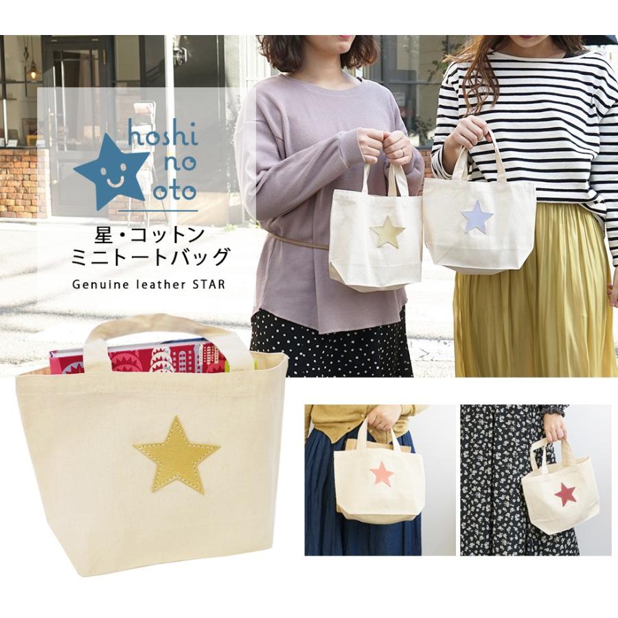 ミニトート レディース 小さめ おしゃれ ランチバッグ 名入れ可 hoshinootoブランド |  | 01