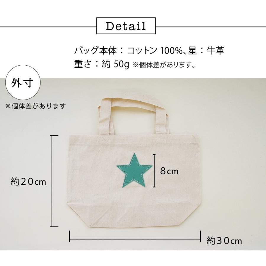 ミニトート レディース 小さめ おしゃれ ランチバッグ 名入れ可 hoshinootoブランド |  | 13