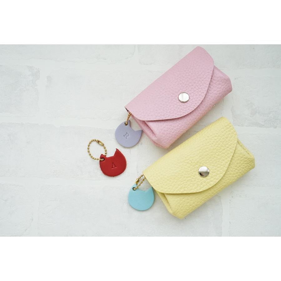 バッグチャーム 革 ネコ 猫 hoshinootoブランド : カミカゼオンライン