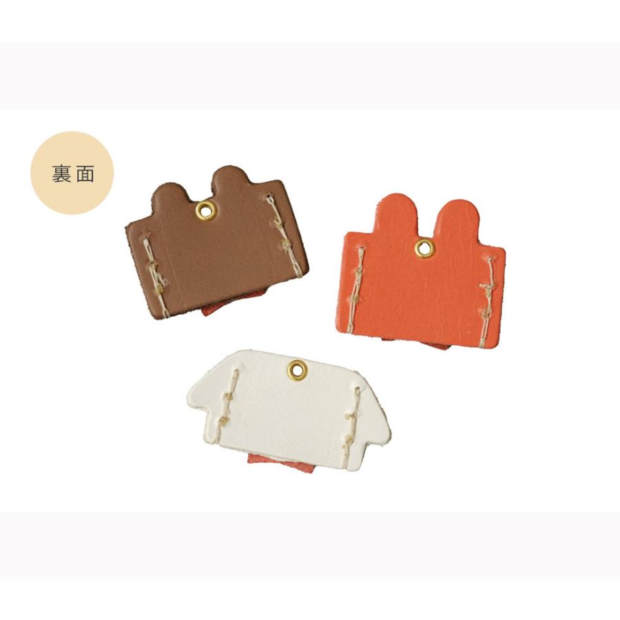 キーカバー 本革 レディース かわいい くま うさぎ いぬ hoshinootoブランド |  | 06