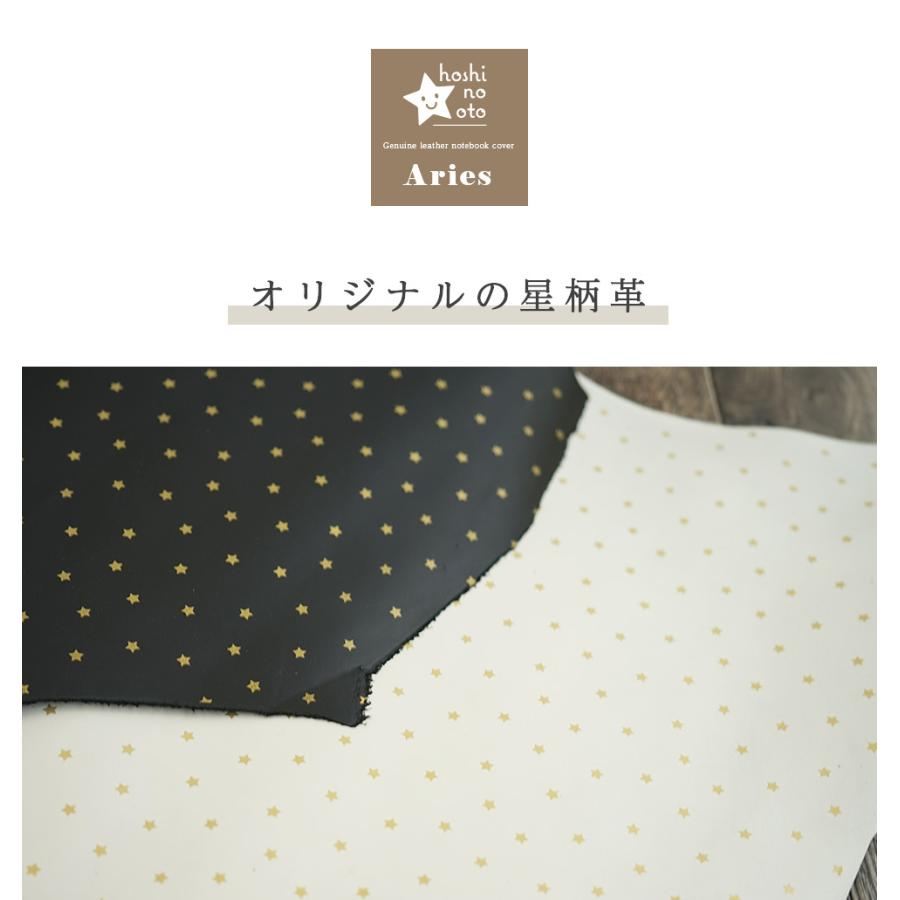 ペンケース おしゃれ 大人 革 星柄 シンプル レディース イニシャル刻印 hoshinootoブランド |  | 03