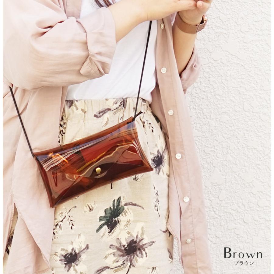 スマホショルダー レディース PVC クリアバッグ ミニ おしゃれ hoshinootoブランド |  | 14