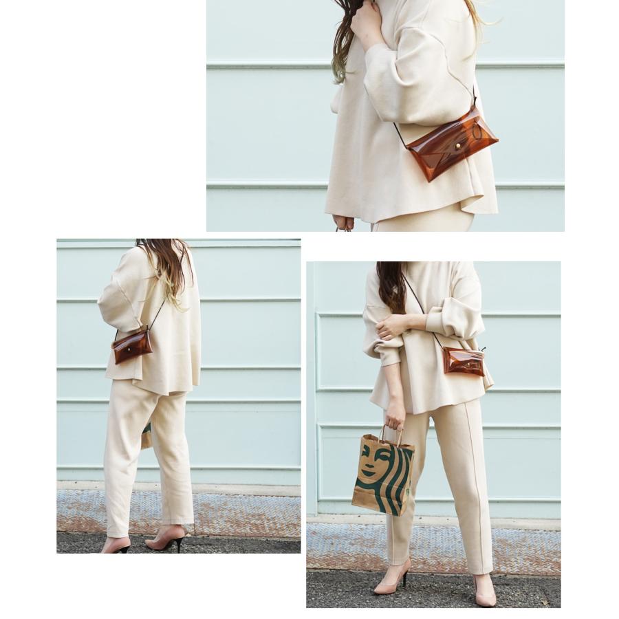 スマホショルダー レディース PVC クリアバッグ ミニ おしゃれ hoshinootoブランド |  | 16