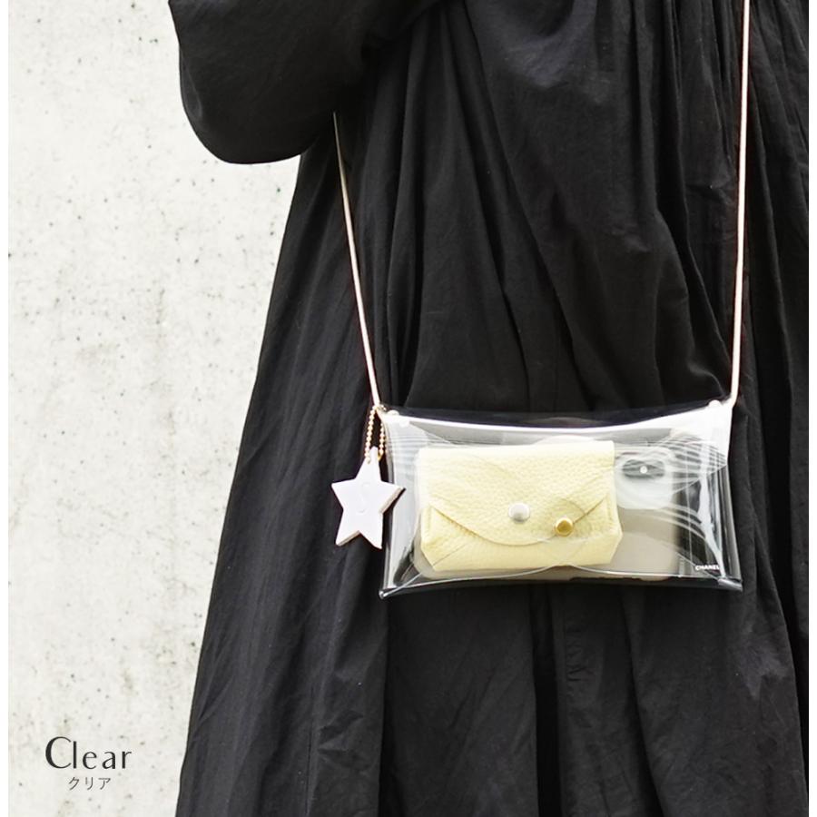 スマホショルダー レディース PVC クリアバッグ ミニ おしゃれ