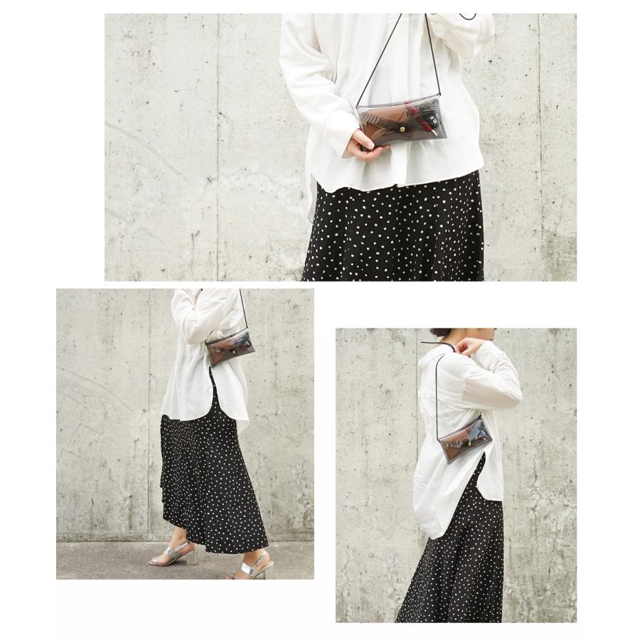 スマホショルダー レディース PVC クリアバッグ ミニ おしゃれ hoshinootoブランド |  | 09