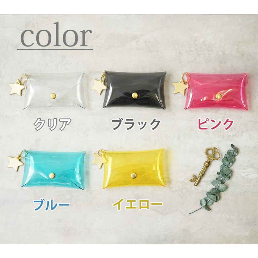 カードケース レディース 星 本革 クリア hoshinootoブランド [Orion] |  | 11