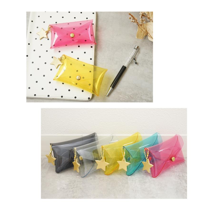 カードケース レディース 星 本革 クリア hoshinootoブランド [Orion] |  | 09