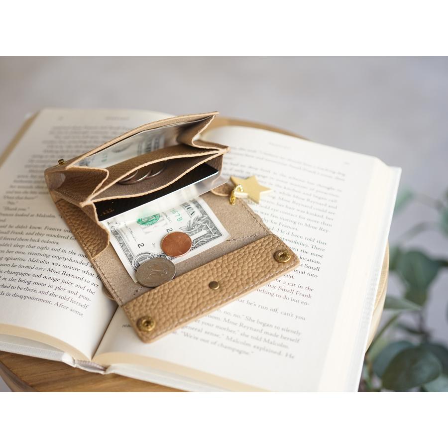 ミニ財布 レディース 革 財布 くま hoshinootoブランド 本革二つ折り財布 かわいい コインケース 本革 財布 レディース 二つ折り 小銭入れ レディース 可愛い |  | 03