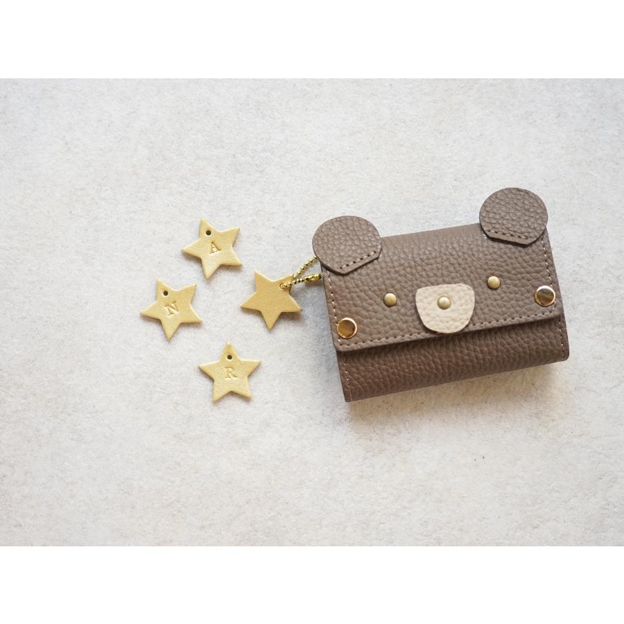 ミニ財布 レディース 革 財布 くま hoshinootoブランド 本革二つ折り財布 かわいい コインケース 本革 財布 レディース 二つ折り 小銭入れ レディース 可愛い |  | 05