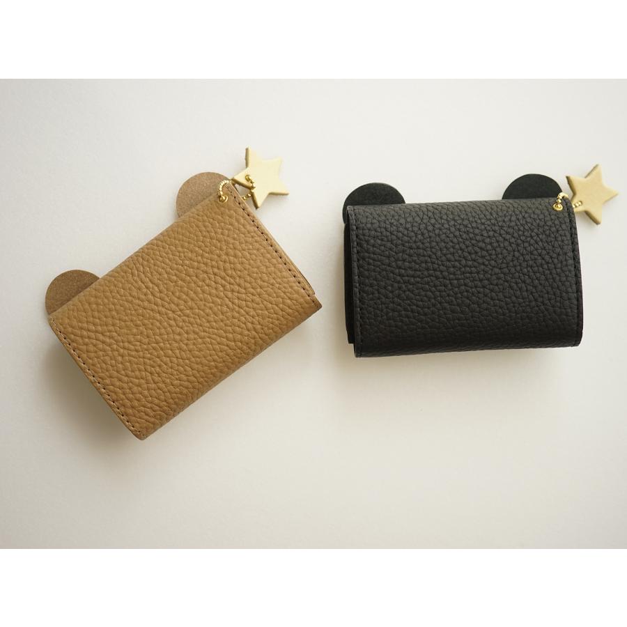 ミニ財布 レディース 革 財布 くま hoshinootoブランド 本革二つ折り財布 かわいい コインケース 本革 財布 レディース 二つ折り 小銭入れ レディース 可愛い |  | 07