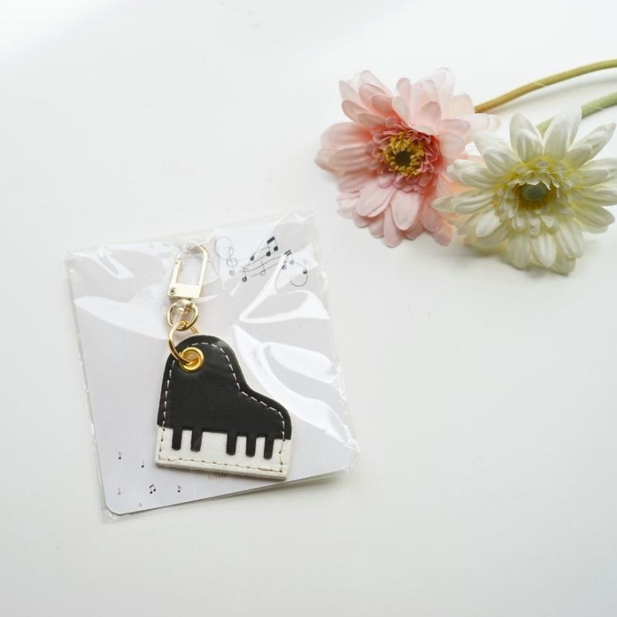バッグチャーム 革 ピアノ かわいい ネームタグ 名入れ お名前刻印 hoshinootoブランド |  | 06