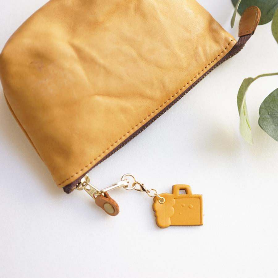 バッグチャーム ビール びーる かわいい 大人 本革 チャーム hoshinootoブランド |  | 03