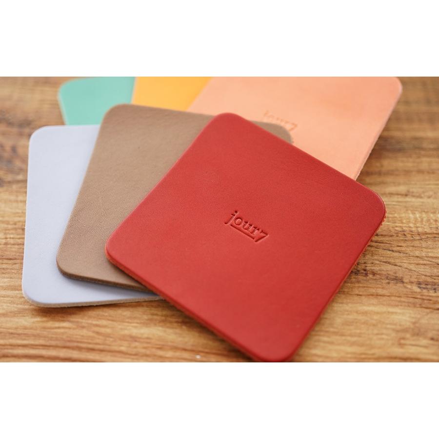 コースター おしゃれ 本革 名入れ可 jour7［ジョルセ］ |  | 04