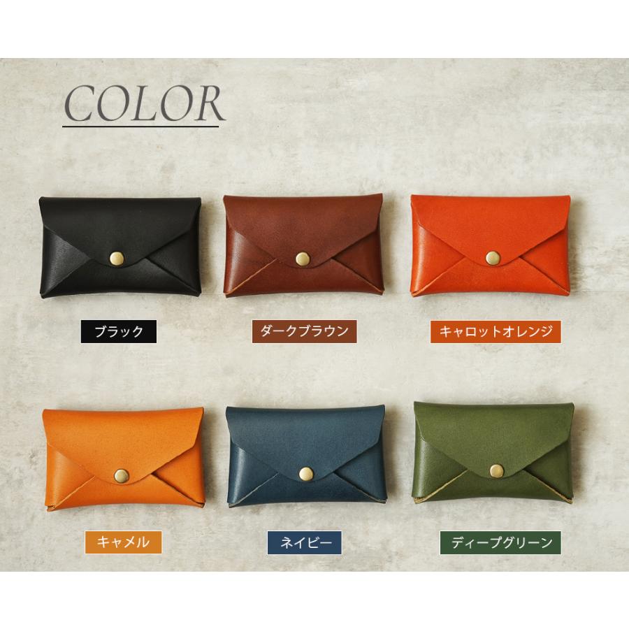 名刺入れ メンズ 革 おしゃれ 栃木レザー 名入れ可 |  | 14