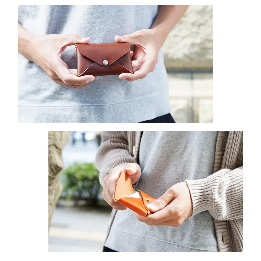 名刺入れ メンズ 革 おしゃれ 栃木レザー 名入れ可 |  | 02