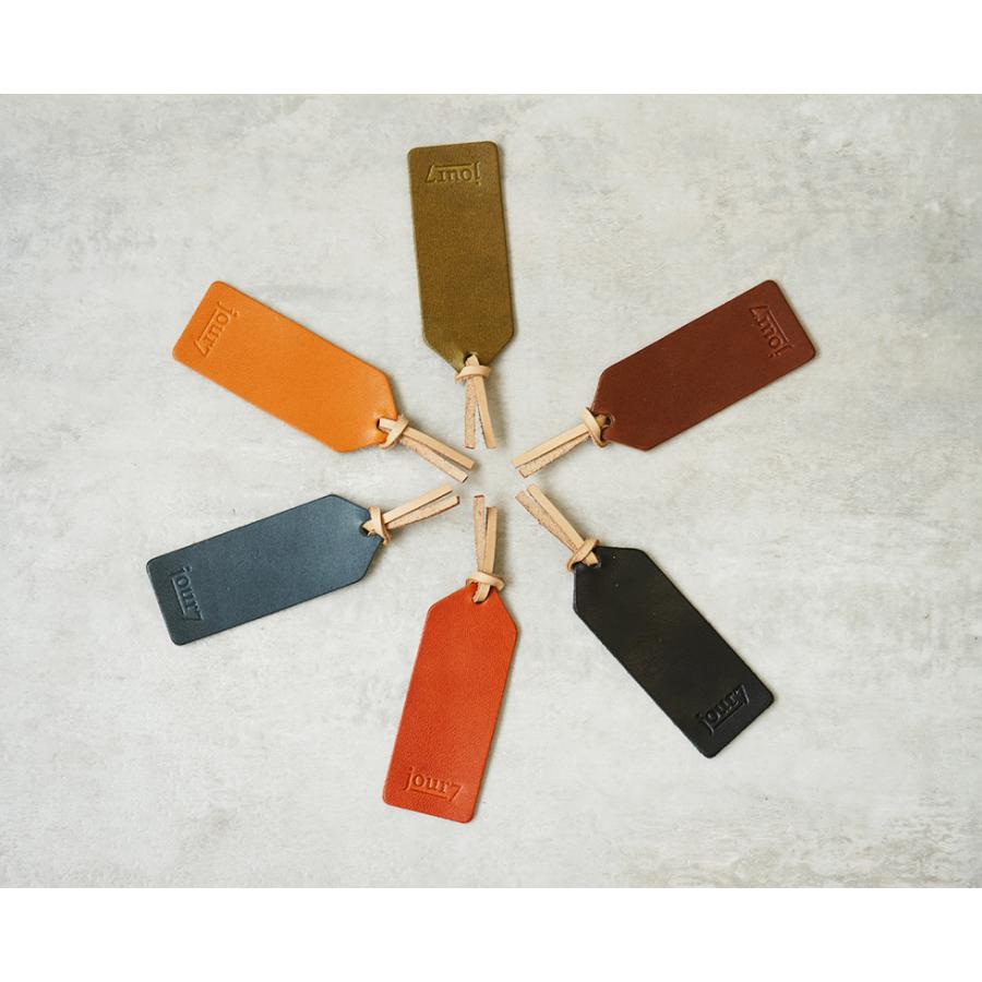 しおり 革 おしゃれ 名入れ可 栃木レザー ブックマーク jour7ブランド |  | 04