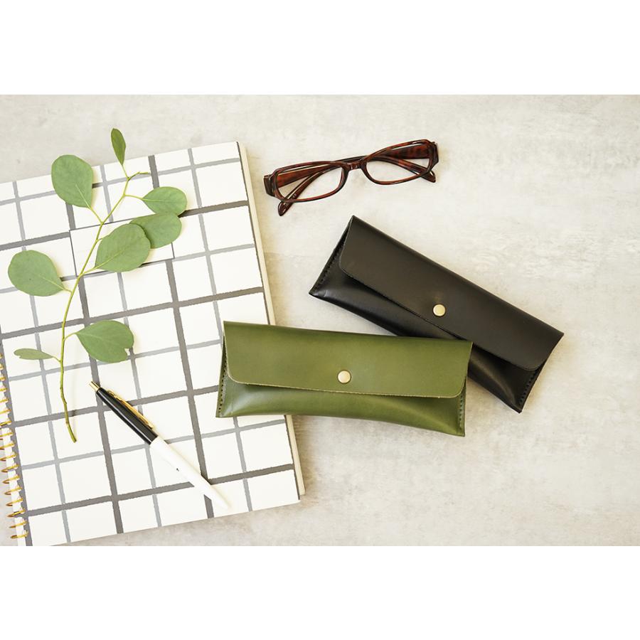 ペンケース 革 名入れ可 おしゃれ シンプル 栃木レザー jour7ブランド |  | 02