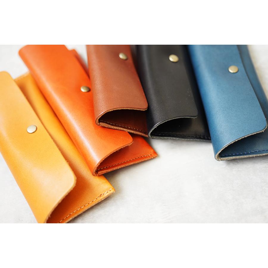 ペンケース 革 名入れ可 おしゃれ シンプル 栃木レザー jour7ブランド |  | 05