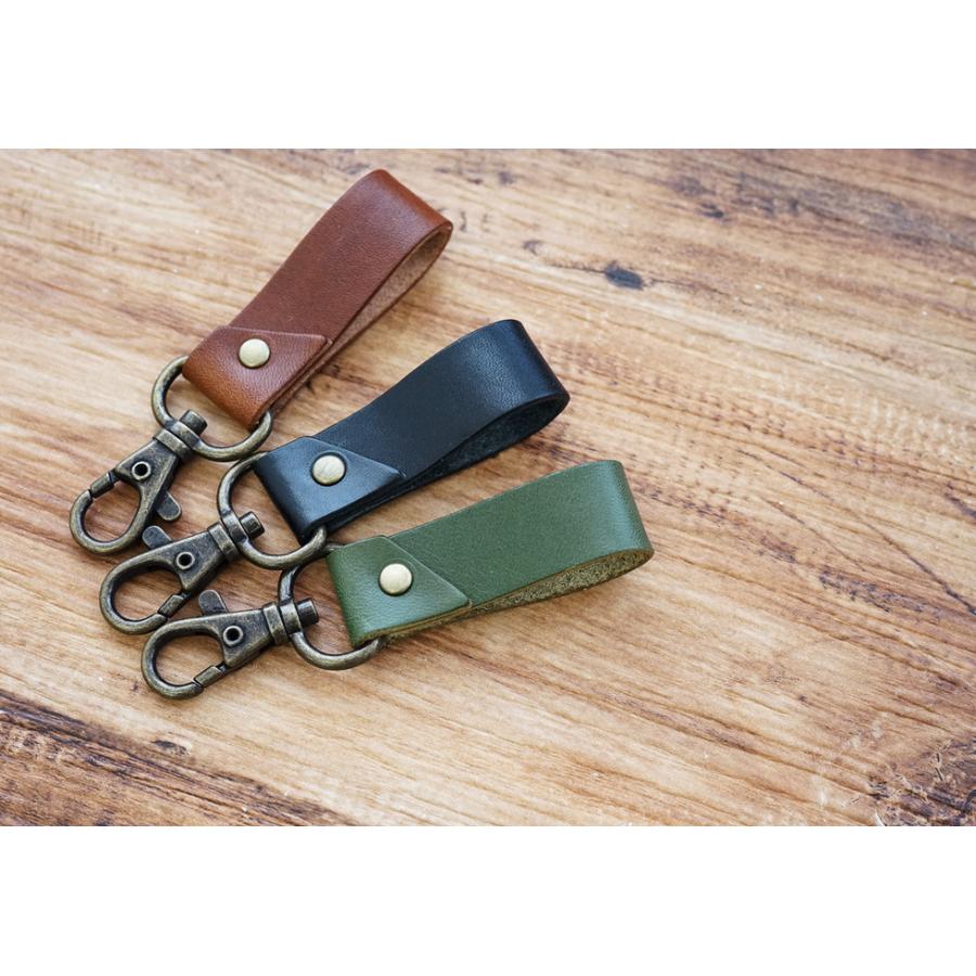 キーホルダー 革 メンズ おしゃれ 名入れ可 栃木レザー 真鍮 jour7ブランド |  | 07