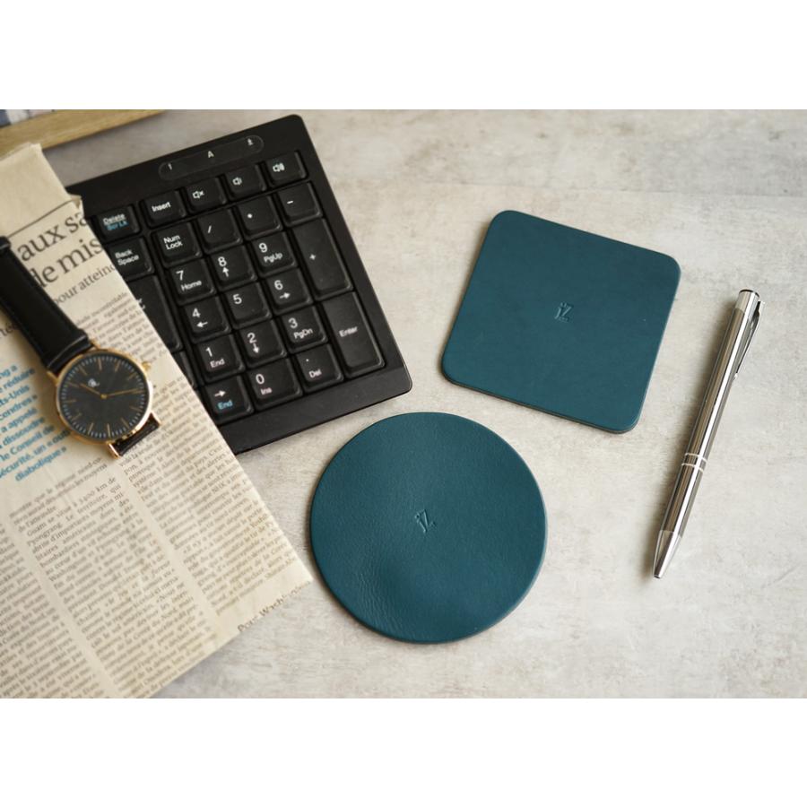 コースター おしゃれ 北欧 本革 名入れ可 プレゼント ギフト ノベルティ |  | 09