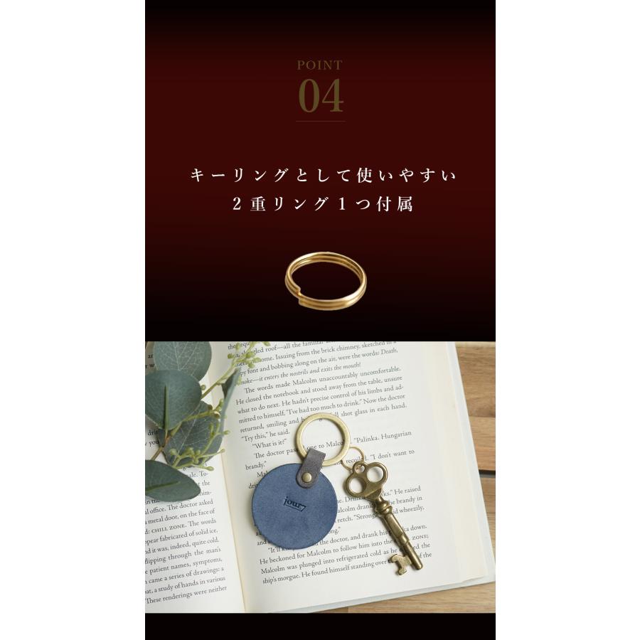 キーホルダー 革 名入れ ブランド キーリング おしゃれ ネームタグ