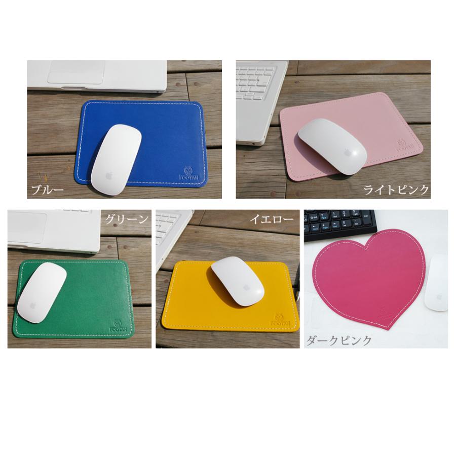 マウスパッド 日本製   FOOTANブランド 本革 牛革 レザー |  | 08