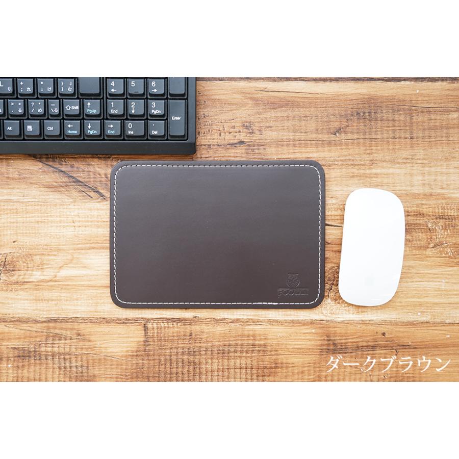 マウスパッド 日本製   FOOTANブランド 本革 牛革 レザー |  | 09
