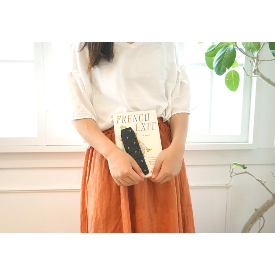 ペンケース 本革 星柄　かわいい hoshinootoブランド |  | 12