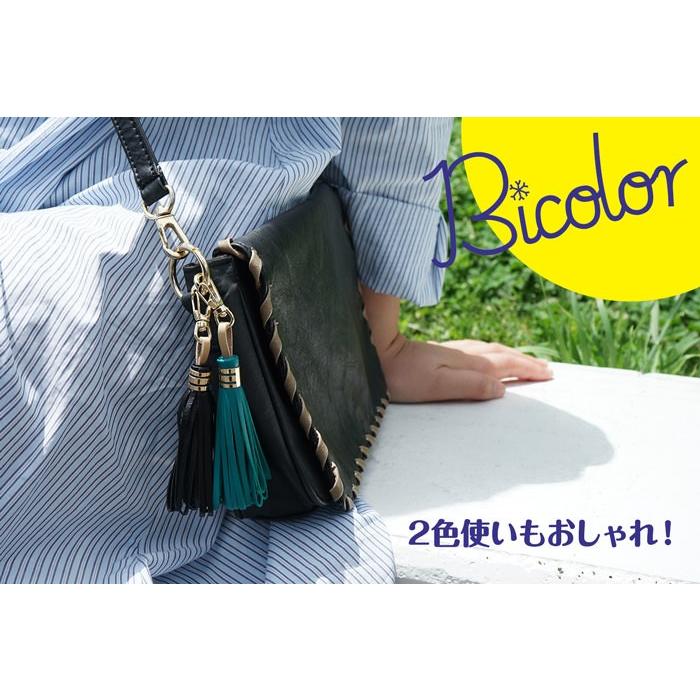 本革 タッセル・フリンジ  ゴールド チャーム 日本製  FOOTANブランド  牛革/レザー |  | 08