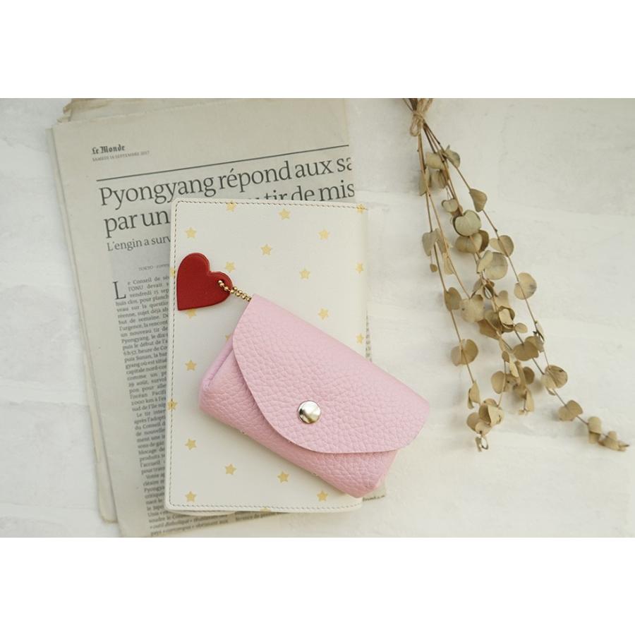 本革ハートチャーム 国産 イニシャル刻印 |  | 08