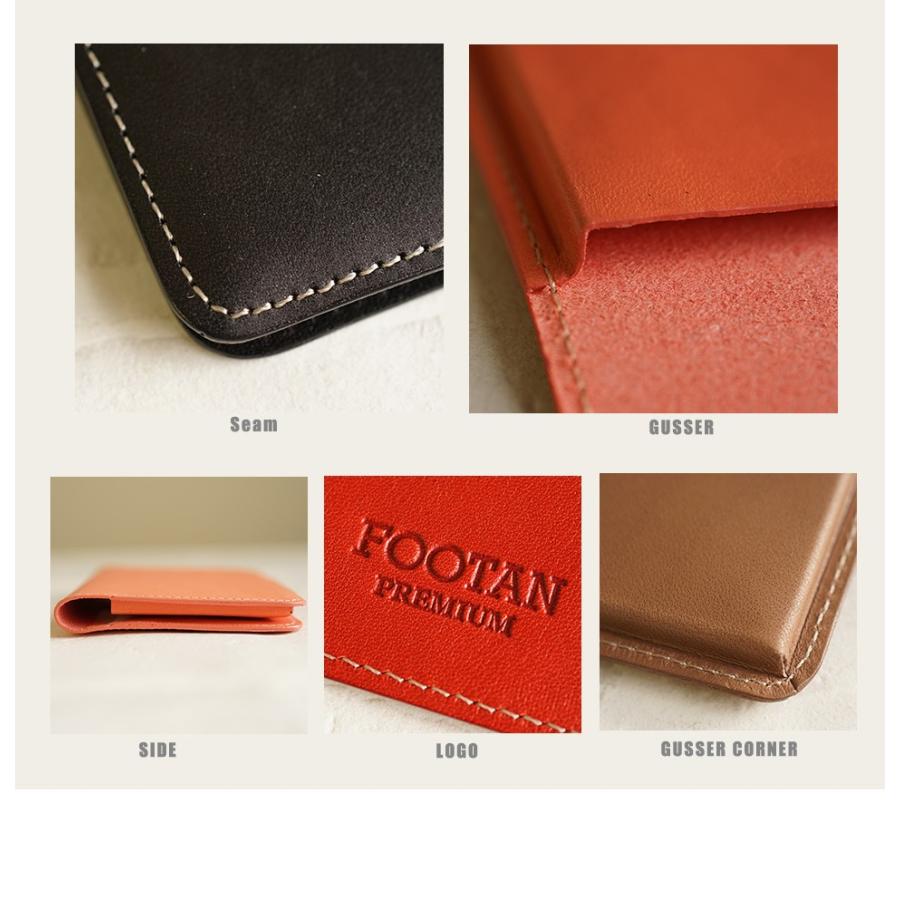 名刺入れ メンズ 本革 名入れ 送料無料 栃木レザー おしゃれ FOOTAN |  | 17