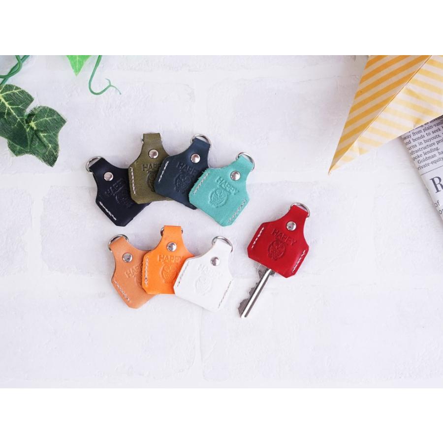 FOOTANブランド 本革キーカバー/星・スマイル |  | 01