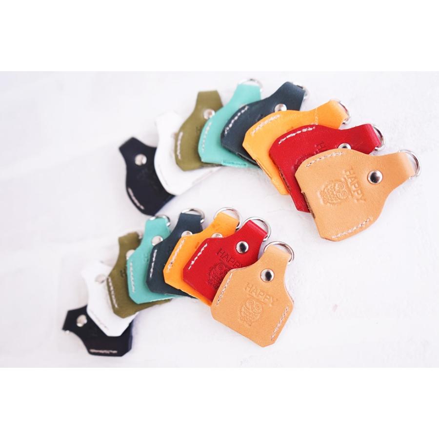 FOOTANブランド 本革キーカバー/星・スマイル |  | 03