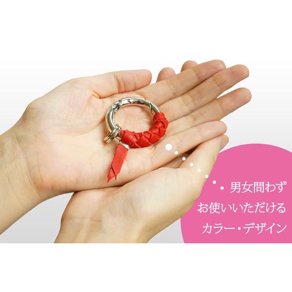 ヌメ革 キーホルダー・キーリング O-key(オーキィ) Natuca  本革 日本製 |  | 01