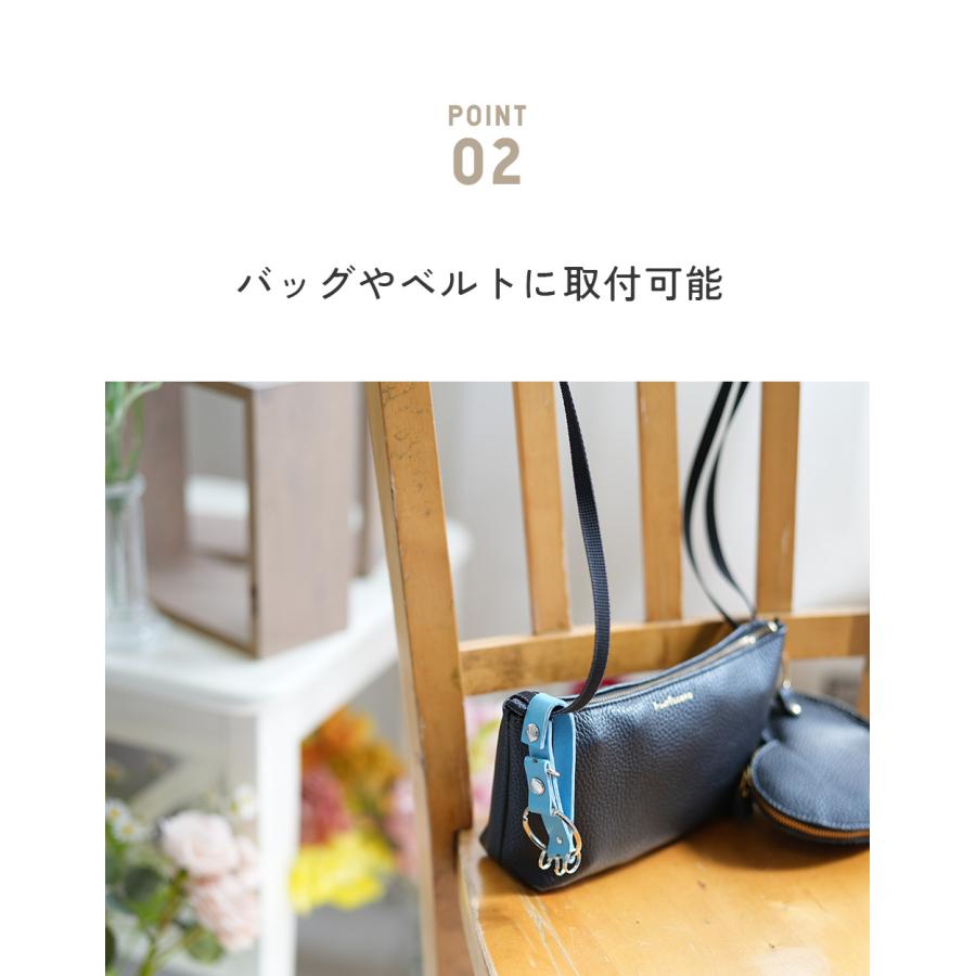 キーホルダー キーリング メンズ 革 おしゃれ スマホスタンド Natuca.ブランド |  | 07