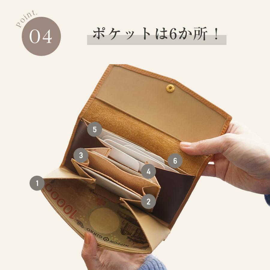 小さい 長財布 メンズ レディース 本革 コンパクト Natuca.ブランド 革 軽い |  | 06