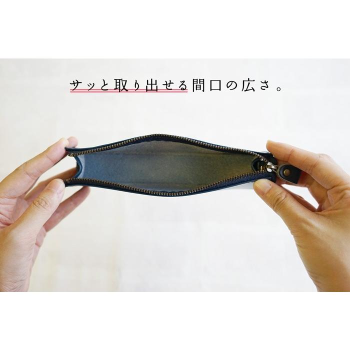 ペンケース 筆箱 革 栃木レザー 送料無料 名入れ可 刻印 |  | 04