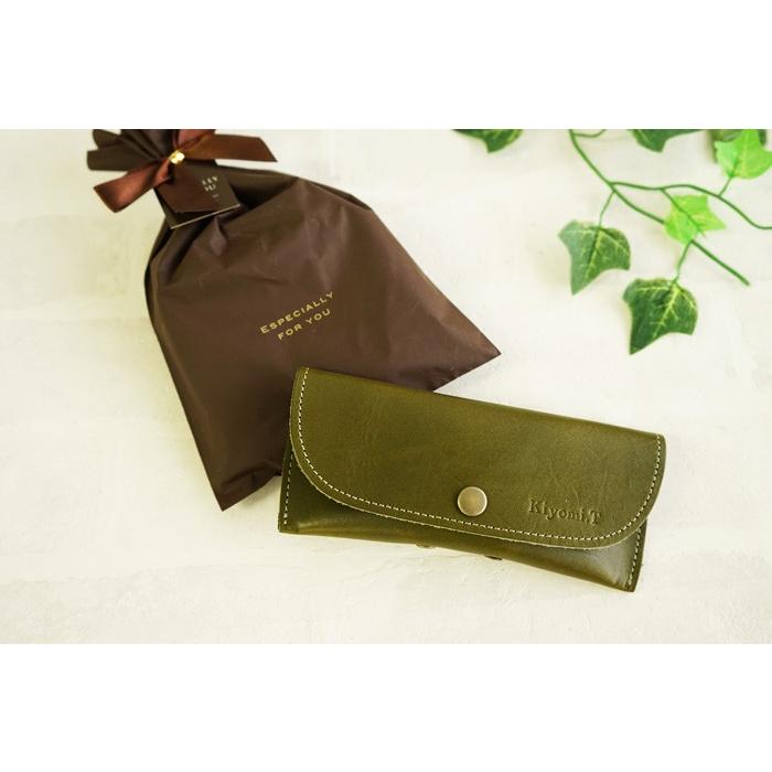 メガネケース  本革 送料無料 サングラスケース 名入れ可 ヌメ革 栃木レザー |  | 17