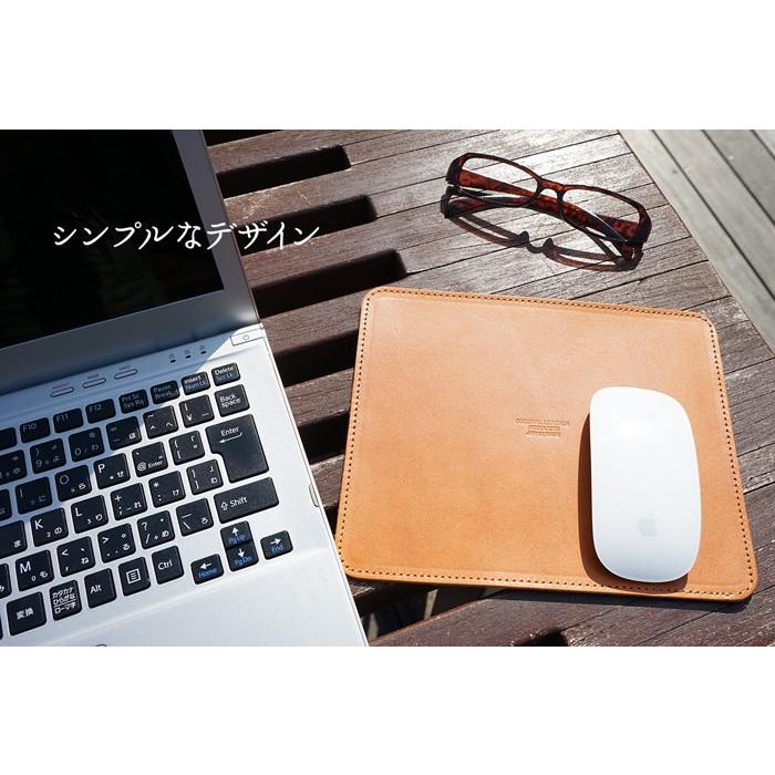 マウスパッド 本革 栃木レザー 名入れ可 |  | 05